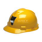 CASCO DE SEGURIDAD JOCKEY CON PORTA LÁMPARA MSA V-GARD 