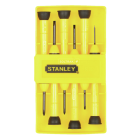 JUEGO DESTORNILLADOR PRECISIÓN 6 PIEZAS STANLEY