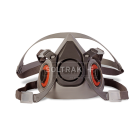 Respirador media cara 3M 6200 