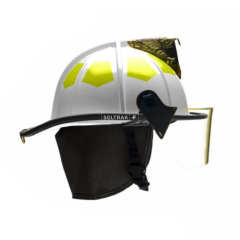 CASCO PARA BOMBERO USTM CON FACESHIELD 4" BULLARD