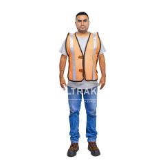 CHALECO DE MALLA CON CINTA REFLECTIVA PLATA 3M