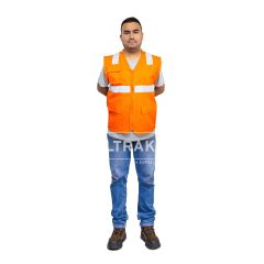 CHALECO DE DRILL PARA PERIODISTAS E INGENIEROS TECSEG